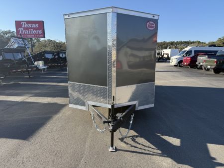 New TX7X16TA2 TEXAS TRAILERS 7' X 16' CARGO / ENCLOSED TRAILER W/REAR RAMP DOOR & SIDE DOOR