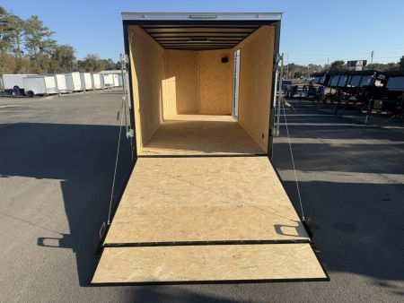 New TX7X16TA2 TEXAS TRAILERS 7' X 16' CARGO / ENCLOSED TRAILER W/REAR RAMP DOOR & SIDE DOOR