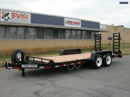 New 2023 Bri-Mar 7x20 16HD Equipment Trailer