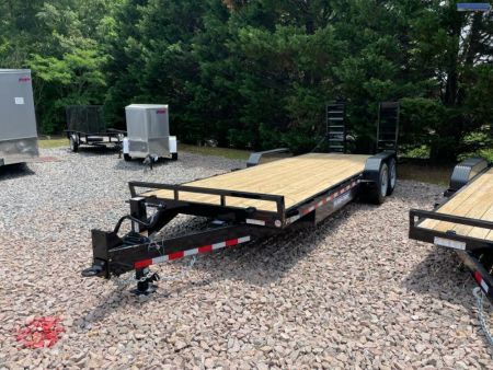 New 2023 Sure-Trac 7 x 22 (20+2) Equipment Trailer  16K