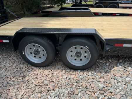 New 2023 Sure-Trac 7 x 22 (20+2) Equipment Trailer  16K