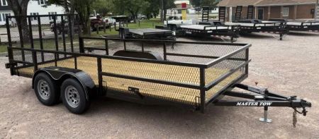 New 2025 Master Tow 7x16 Tube Utility Trailer