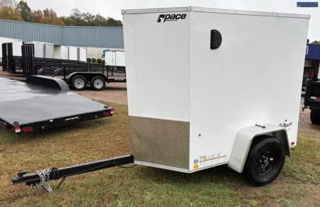 New 2026 Pace American 4x6 Enclosed Trailer