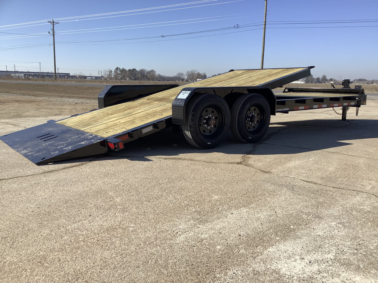 New 2026 Sure-Trac Pro Series 82x22 (17.6K) Tilt Equipment Trailer