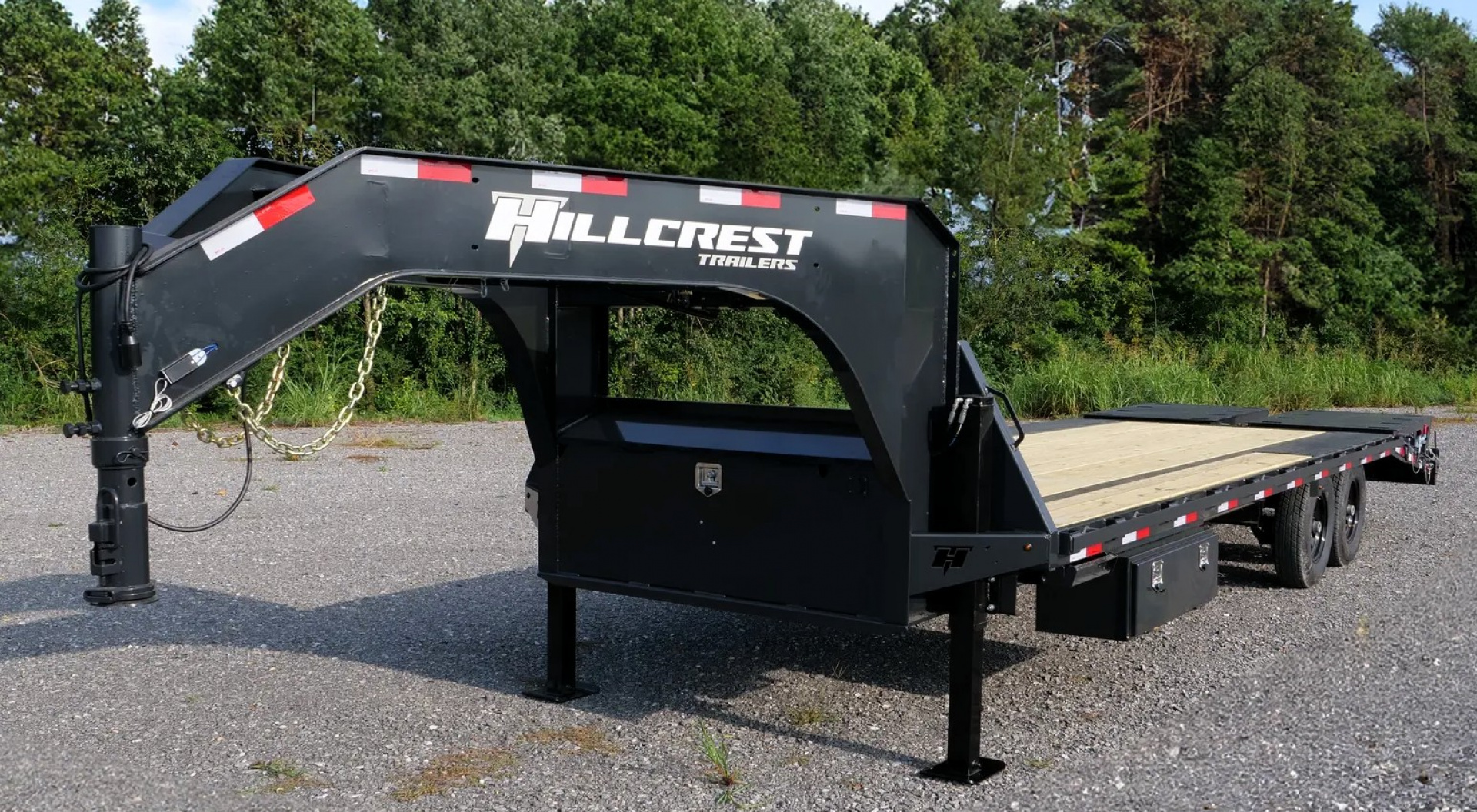 9×25 Equipment Flatbed Trailer