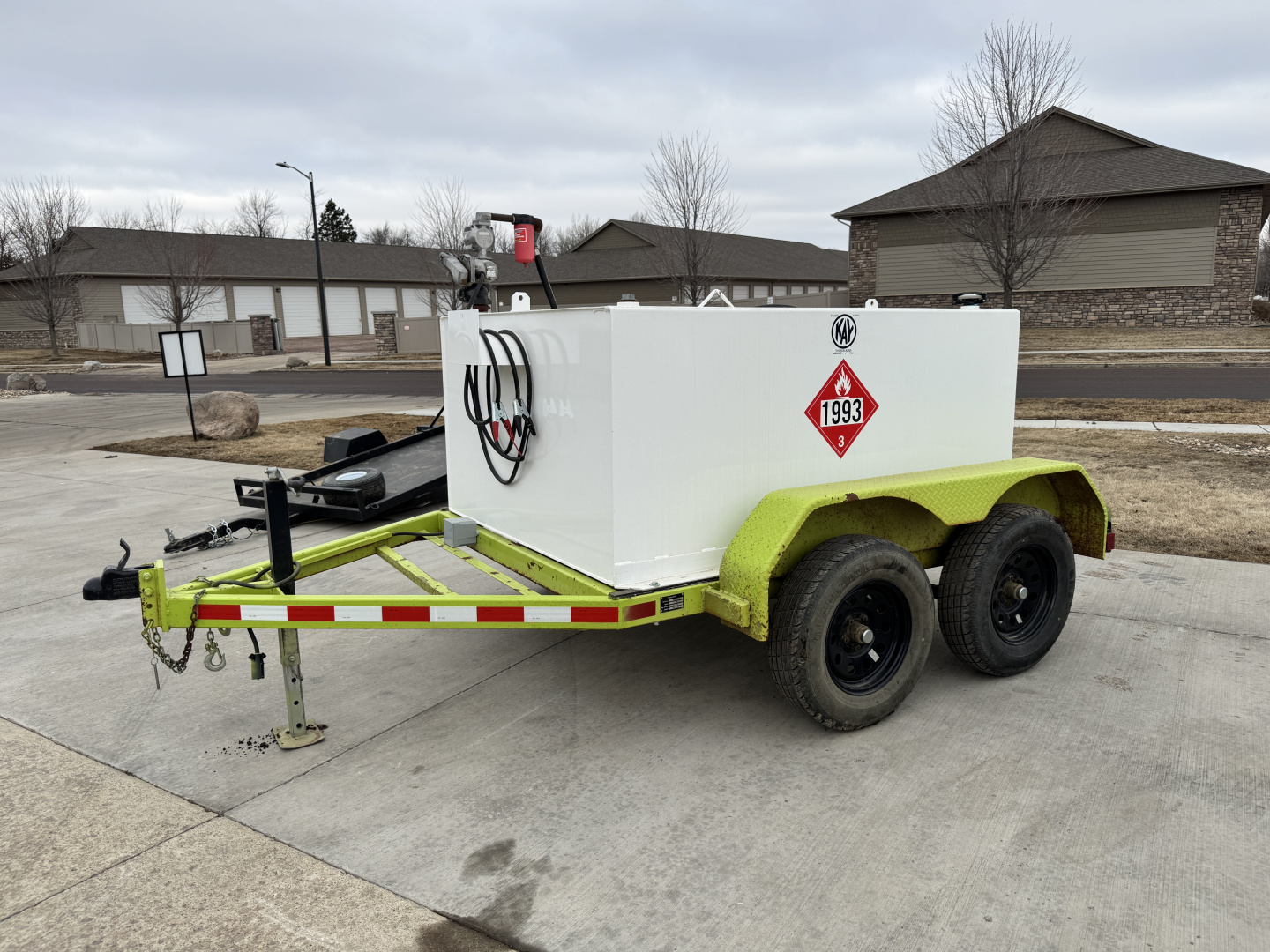 Used 2022 Homemade 750 Gallon Fuel Trailer