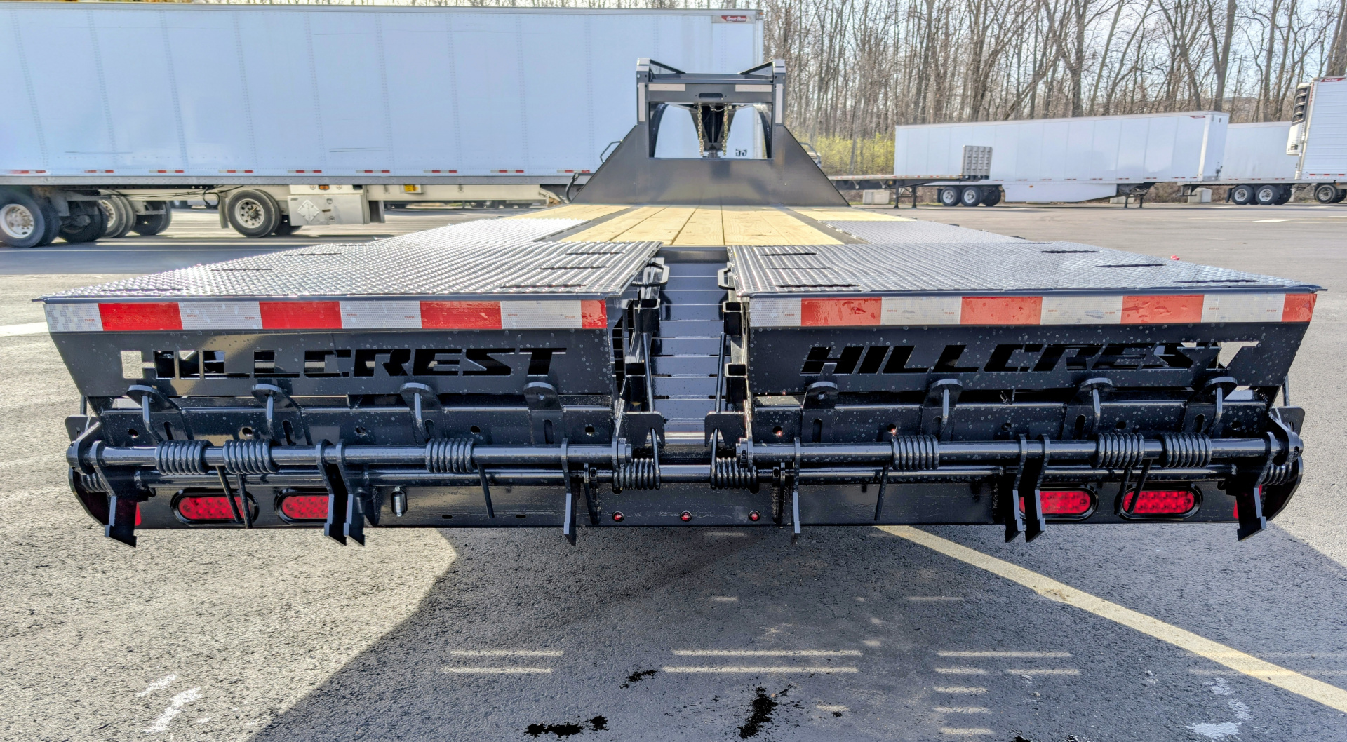 9×25 Equipment Flatbed Trailer photo 3