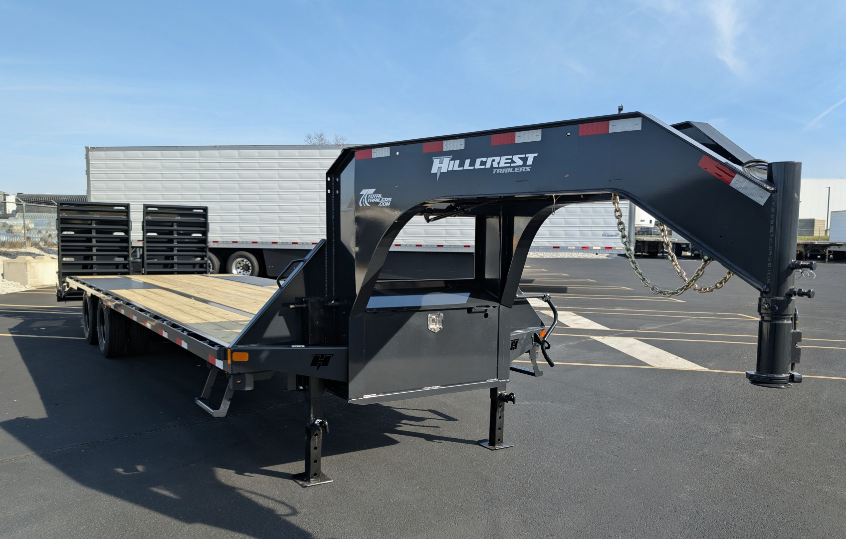 9×30 Equipment Flatbed Trailer photo 9