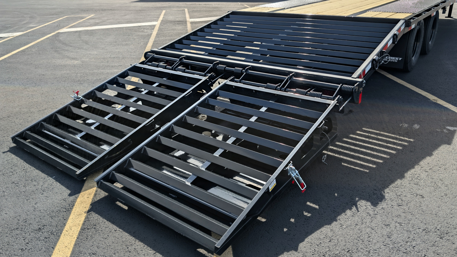 9×30 Equipment Flatbed Trailer photo 4
