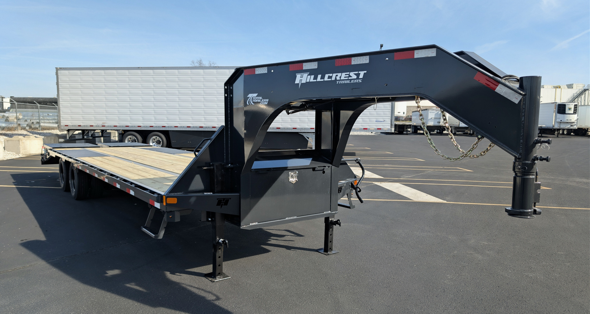 9×30 Equipment Flatbed Trailer