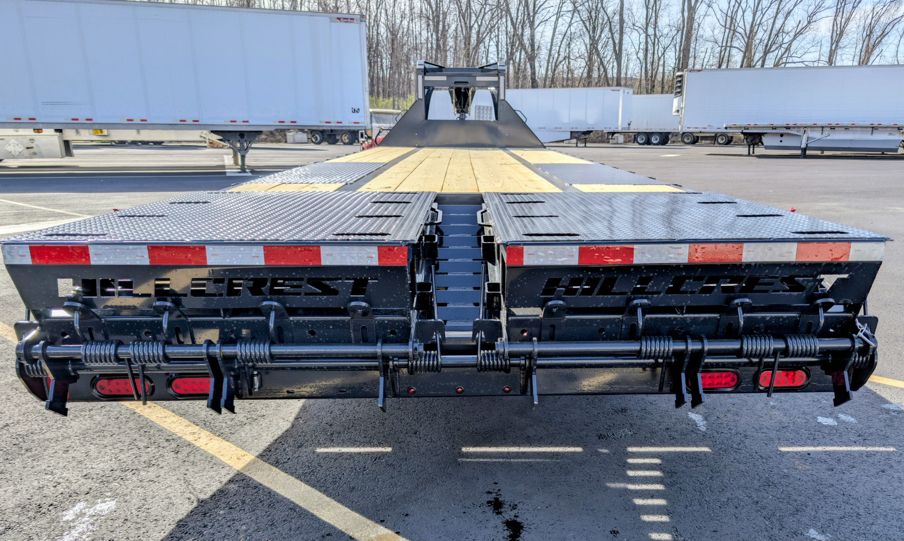9×30 Equipment Flatbed Trailer photo 3