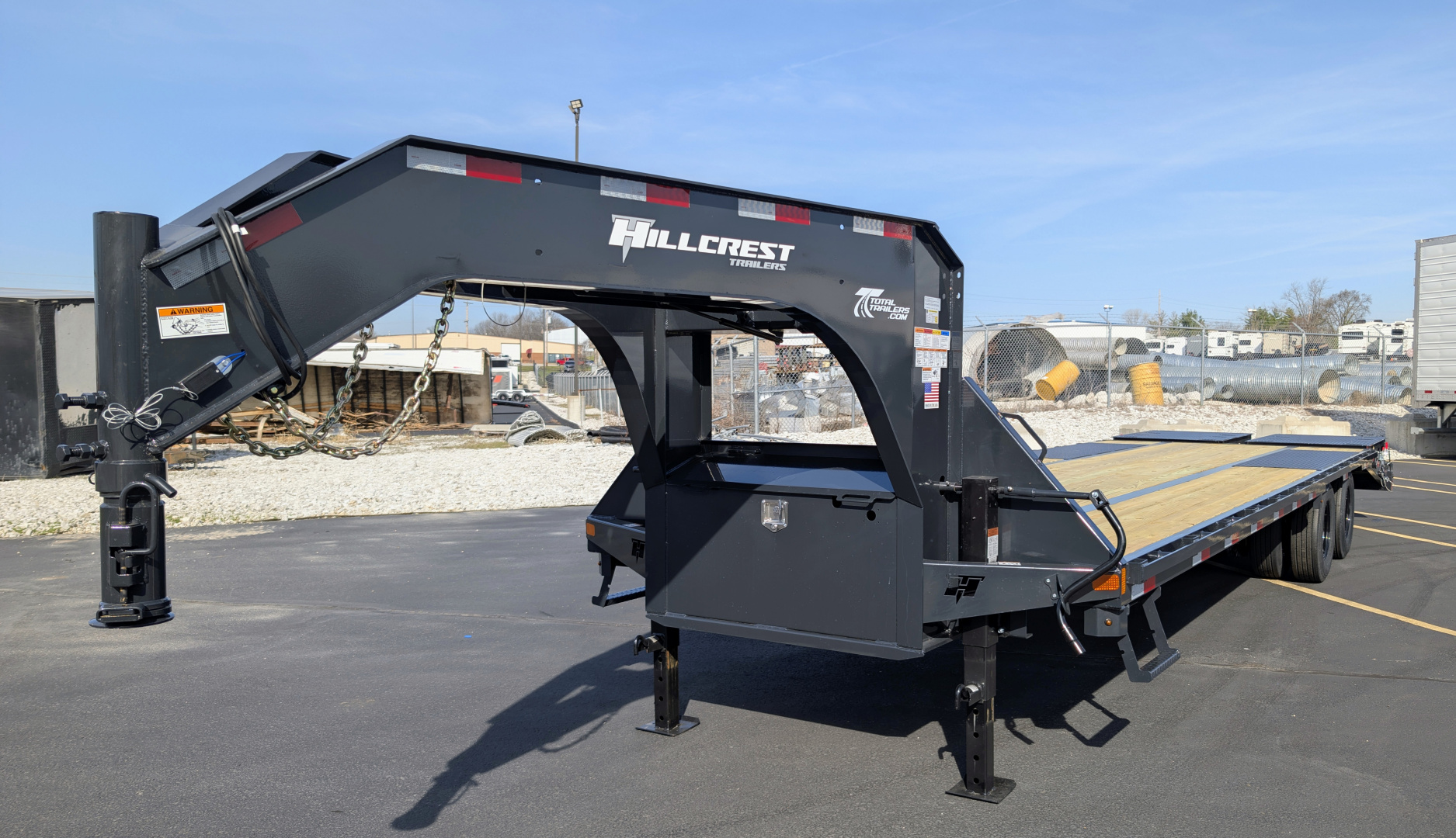 9×30 Equipment Flatbed Trailer photo 8