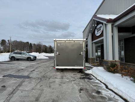 New ATC 8’6″ X 20′ ROM ENCLOSED CAR HAULER WITH ESCAPE DOOR 9.9K