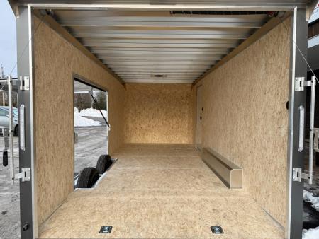 New ATC 8’6″ X 20′ ROM ENCLOSED CAR HAULER WITH ESCAPE DOOR 9.9K