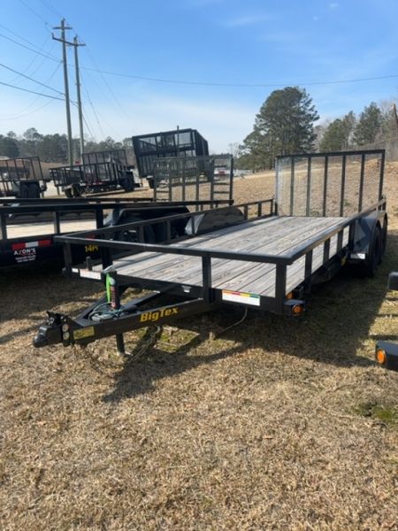 New 70PI-18 Big Tex Tandem Utility Trailer
