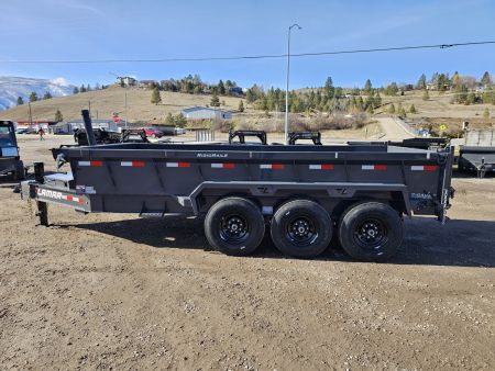 New 2026 Lamar 7x16 21k Dump Trailer w/Telescopic Lift