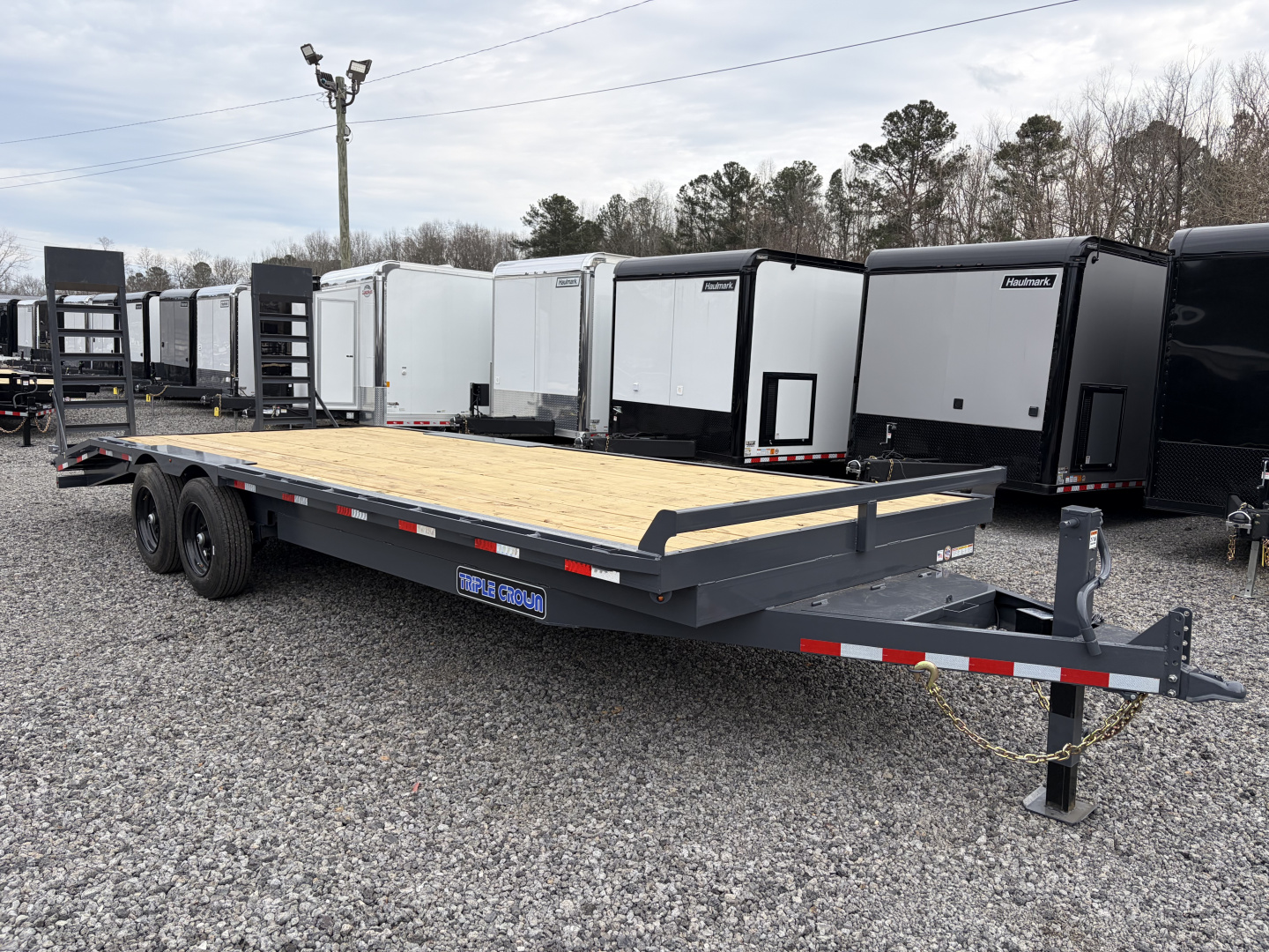 2026 9×24 Equipment Flatbed Trailer