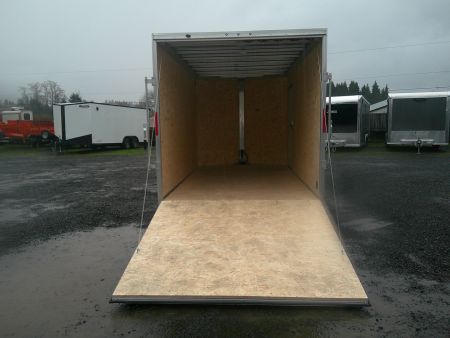 New 2026 ALCOM Aluminum 7.4x14 7k Cargo / Enclosed Trailer