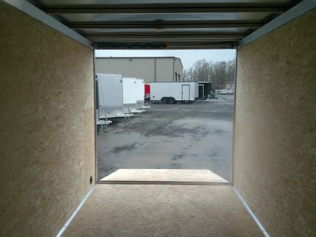 New 2026 ALCOM Aluminum 7.4x14 7k Cargo / Enclosed Trailer