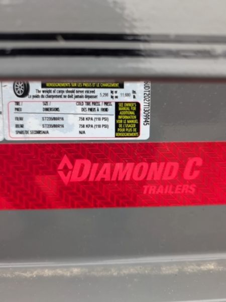 New 2026 Diamond C Trailers HDT207 Tilt Trailer