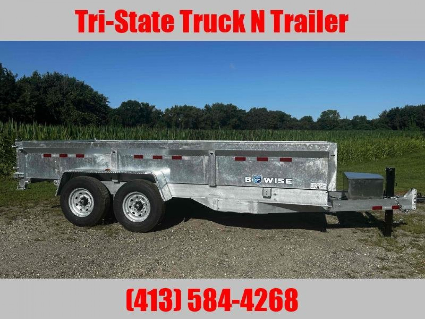 New 2026 BWISE Bwise7x14 14k Dump trailer Dump Trailer