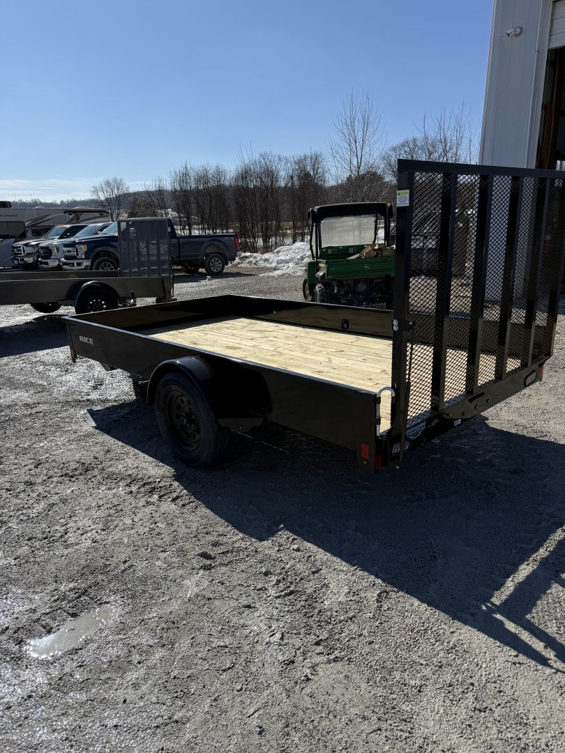 New 2026 Rice 82"X12 3K Utility Trailer