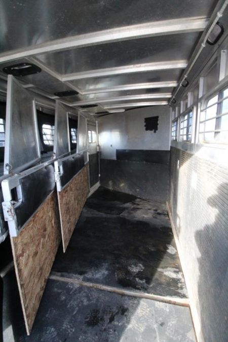 Used 1995 Sundowner GN Weekender 4 Horse Aluminum Trailer