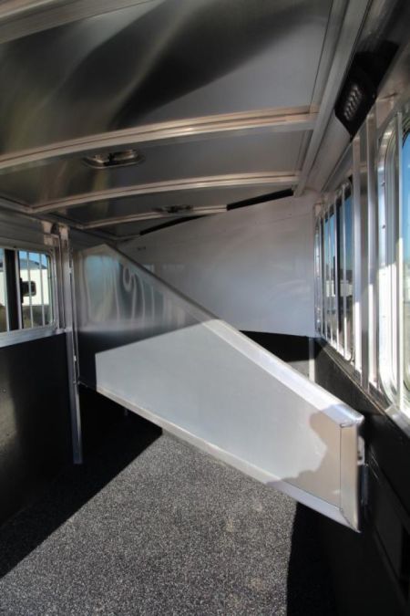 New $570 Below Cost! 2025 Exiss Express XT 2 Horse Trailer-Easy Care Flooring- 7'2" Tall- Blanket Bar- Adjustable Saddle Rack-LED Lights- Double Rear Doors