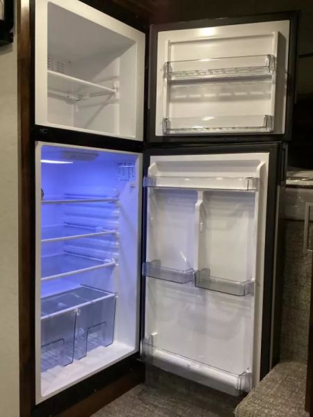 New 2026 Trails West SIERRA 12X12 LQ - Slide-out 4 Horse Trailer - SOLAR!! -power awning-escape door- Side Tack- 10cu.ft. Fridge