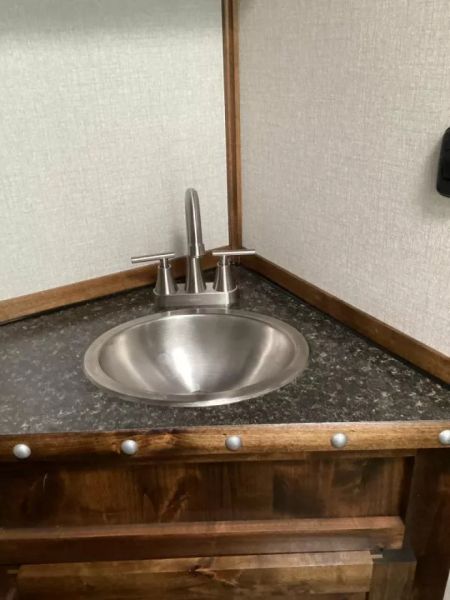 New 2026 Trails West SIERRA 12X12 LQ - Slide-out 4 Horse Trailer - SOLAR!! -power awning-escape door- Side Tack- 10cu.ft. Fridge