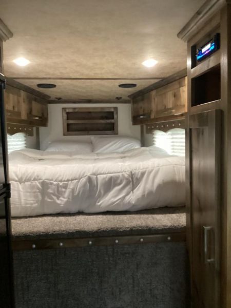 New 2026 Trails West SIERRA 12X12 LQ - Slide-out 4 Horse Trailer - SOLAR!! -power awning-escape door- Side Tack- 10cu.ft. Fridge