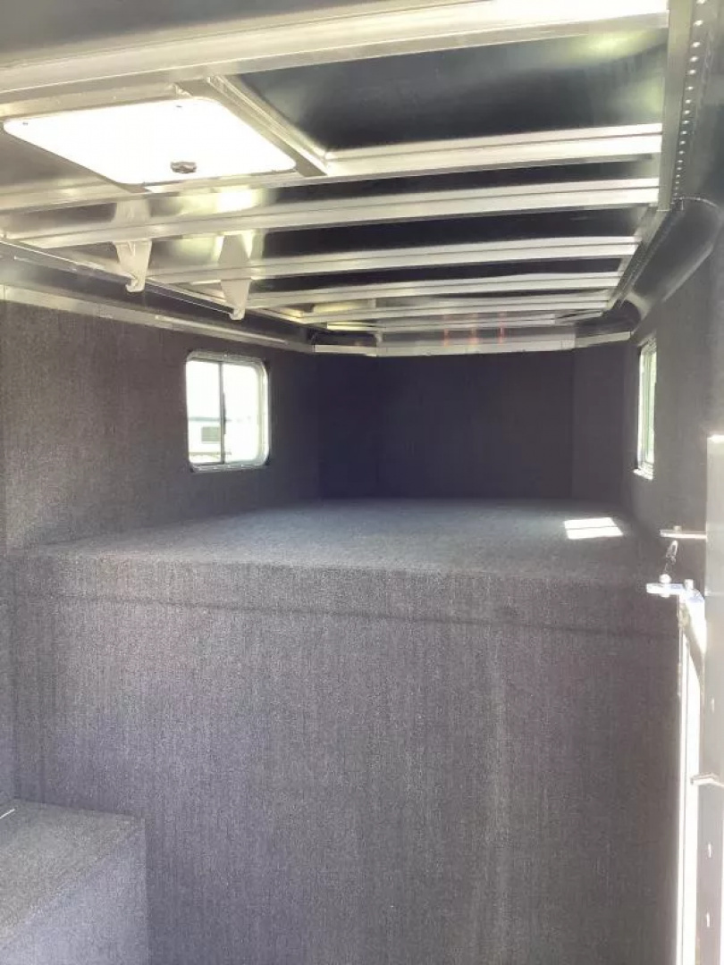New 2025 Featherlite 9600 3 Horse-Premier Tack-50" Slant Wall Dressing Room-Water Tank