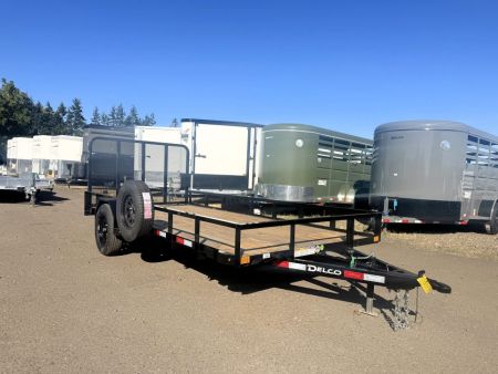 New 2026 Delco Trailers U214 Utility Trailer