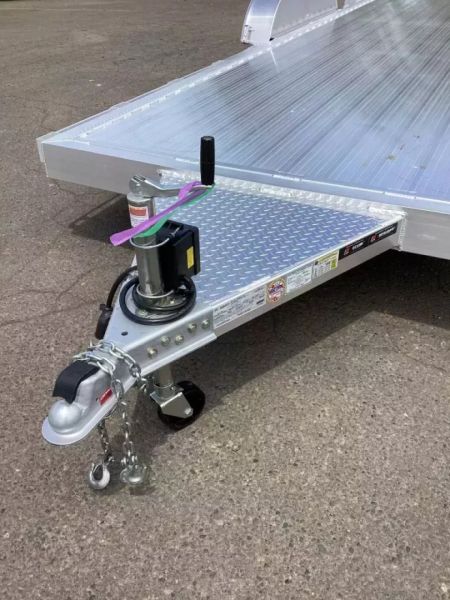 New 2026 Featherlite 3182-22' Aluminum Flatbed Car Trailer