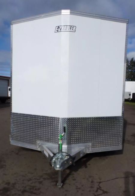 New 2026 ALCOM EZ Hauler 7x14XLT Pro Series Cargo Trailer-Side Door, Curbside Front