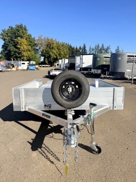 New 2026 Aluma 8114S-R-BT-SR Utility Trailer