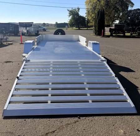 New 2026 Aluma 8114S-R-BT-SR Utility Trailer