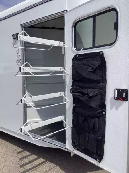 New 2026 Thuro-Bilt Liberty 7'6" Tall-4 Horse Trailer-Adjustable Dividers-1' Added Length Horse Trailer
