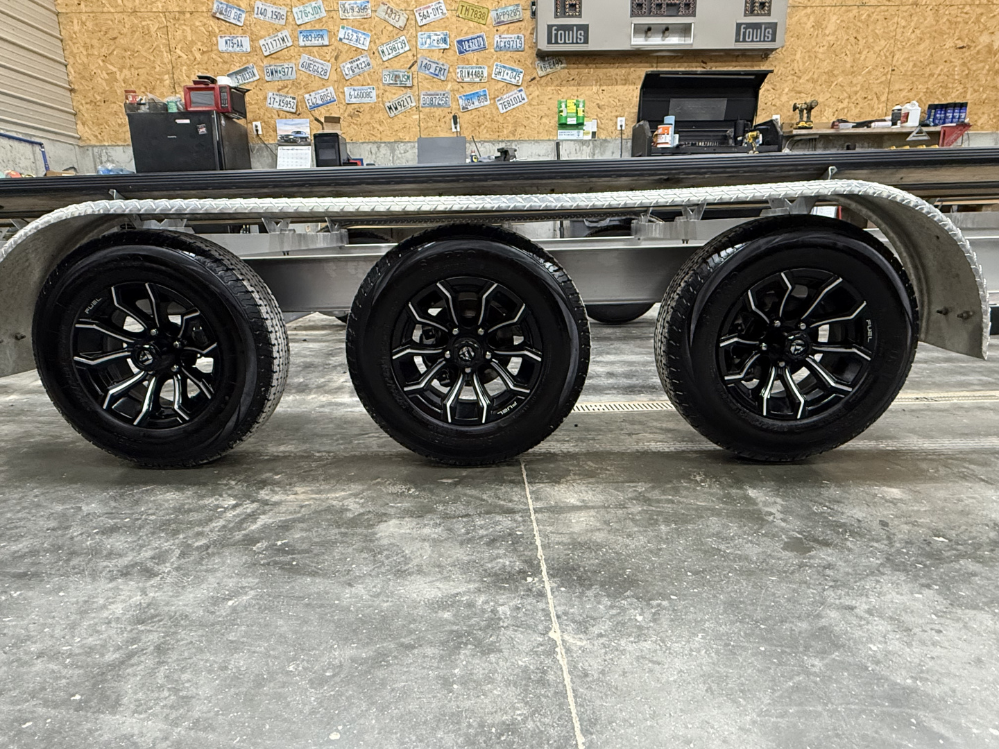 New 2027 WaterMade Boat Trailers Custom AP24TT-10.5 TriToon Pontoon Boat