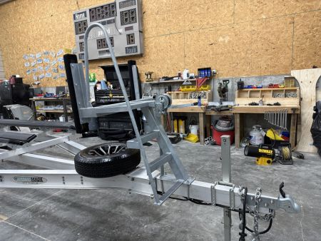 New 2027 WaterMade Boat Trailers Custom AP24TT-10.5 TriToon Pontoon Boat