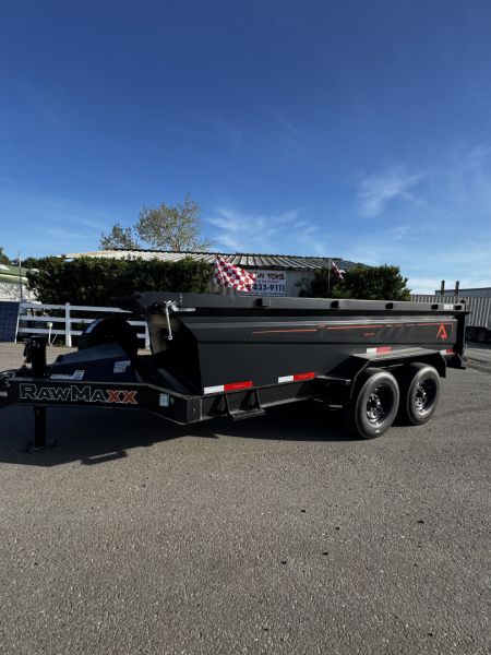 New 2025 RawMaxx DUMP-TDM 14' x 83  Dump Trailer