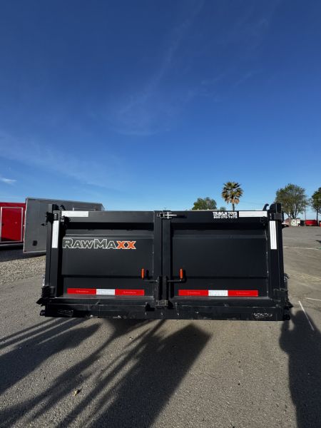 New 2025 RawMaxx DUMP-TDM 14' x 83" Dump Trailer
