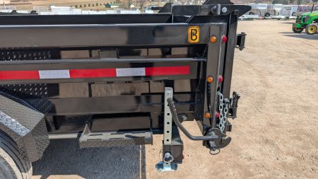 New 2026 Belmont 6'10" x 16 HD DLX Lo Pro Hydraulic Equipment Dump w/ 3 Way Gate