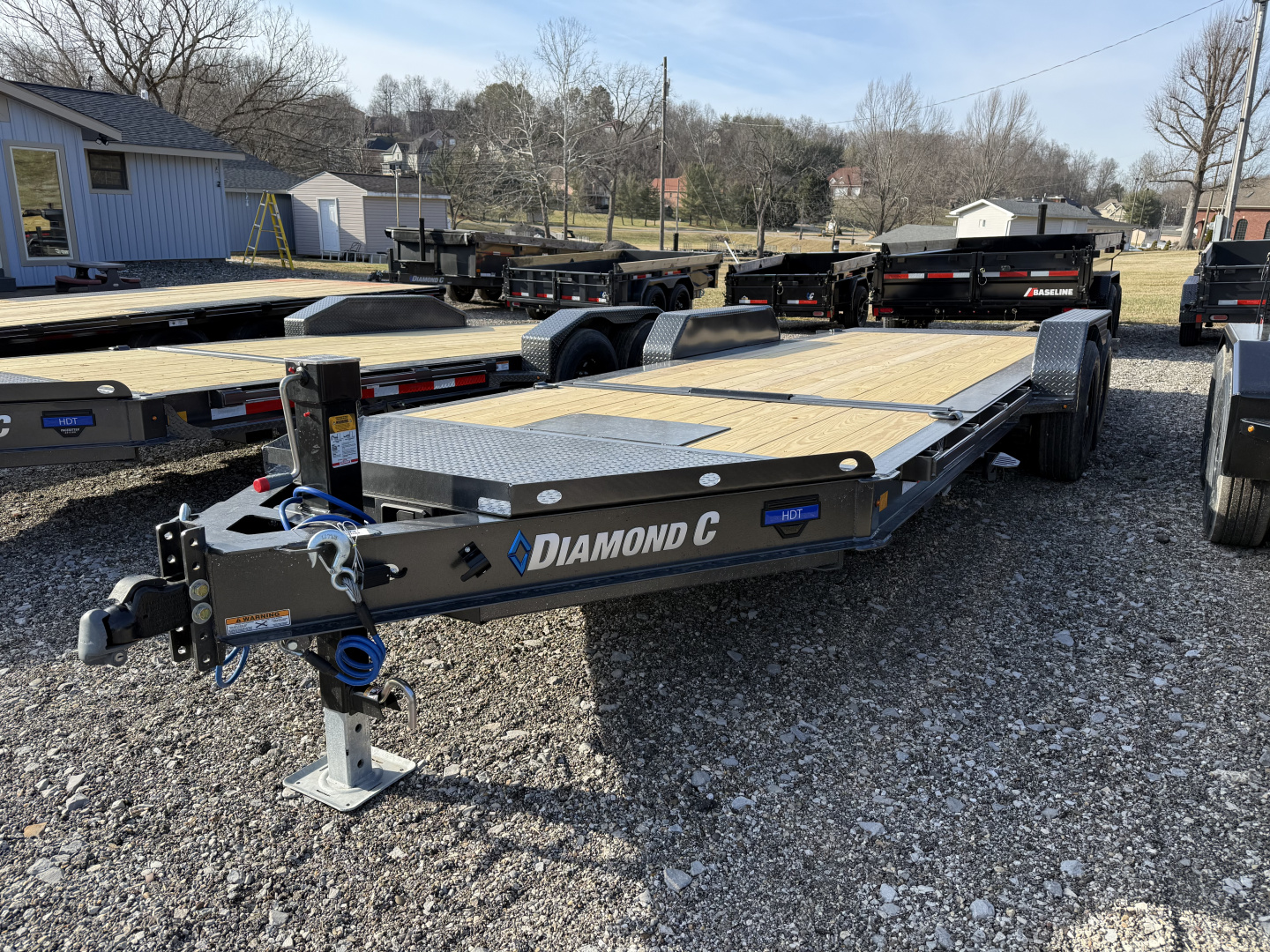 New 2026 Diamond C Trailers HDT 207 20X82 Equipment Trailer