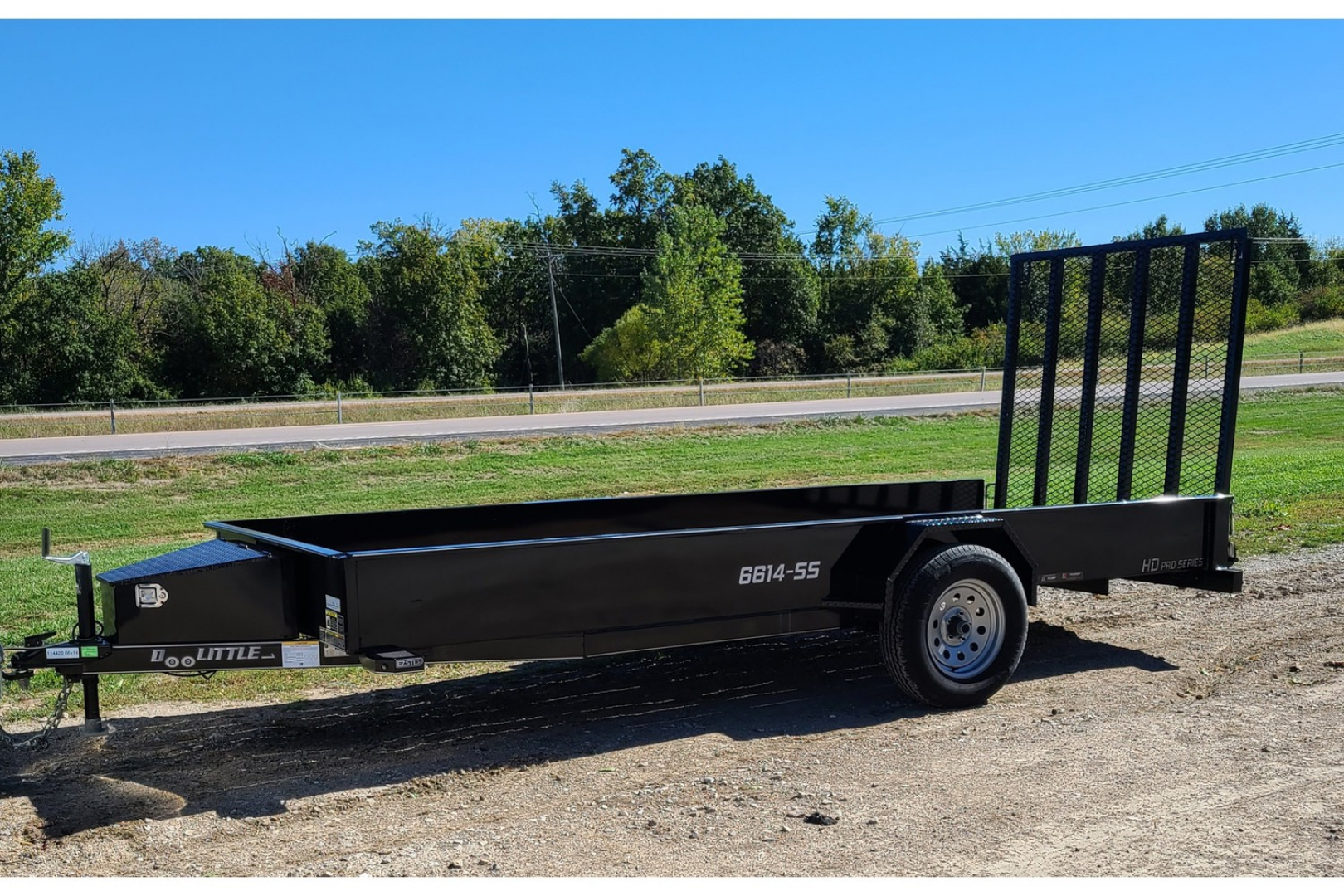 New 2026 Doolittle Trailers 66x14 Utility Trailer