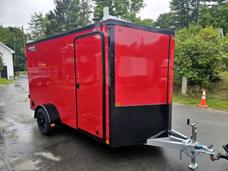 New 2025 Nitro 2025 NITRO ALUMINUM 6X12 CONTRACTOR TRAILER WITH BLACK OUT PACKAGE Contractor