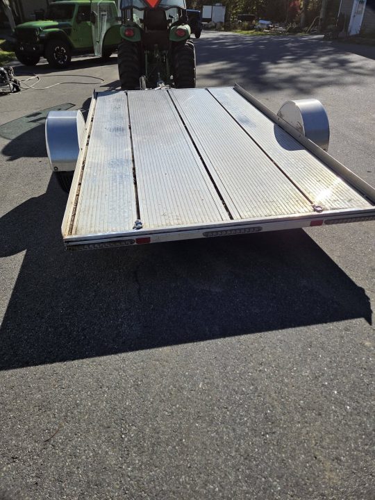 New 2024 High Country Trailers 7x14 all aluminum tilt utility trailer torsion axle Utility Trailer