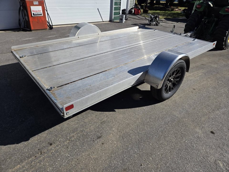 New 2024 High Country Trailers 7x14 all aluminum tilt utility trailer torsion axle Utility Trailer