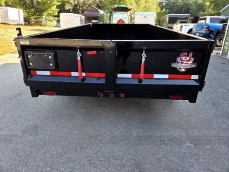 New 2026 Quality Steel and Aluminum 7x14 14,000lb gvwr dump trailer with 2 foot sides Dump Trailer