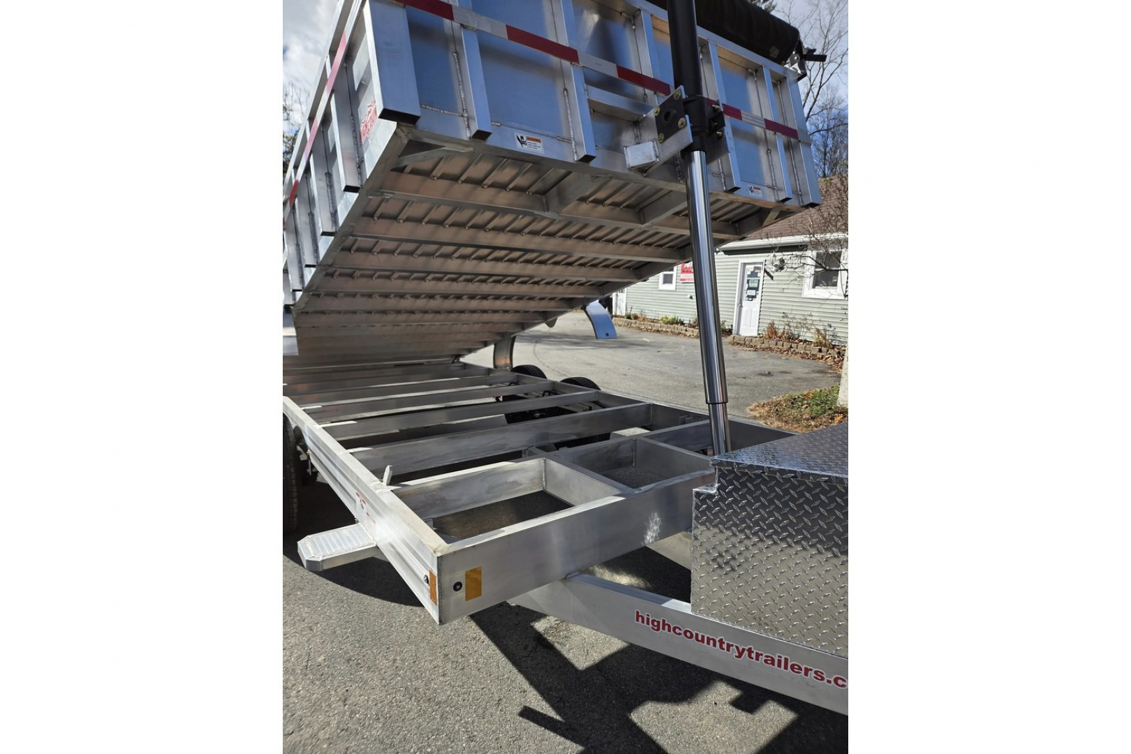 New 2026 High Country Trailers 7x16 14000lb gvwr dump trailer with ramps and tarp kit Dump Trailer